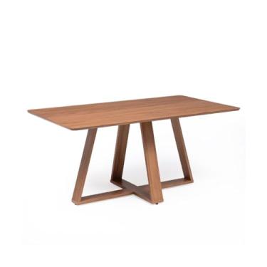 Imagem de Mesa de Jantar Retangular para 6 Lugares Avena 184cm Cozinha
