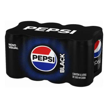 Imagem de Pepsi Zero Black Kit 12 Unidades De 350 Ml