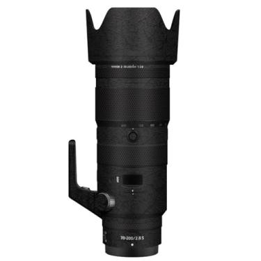 Imagem de 70-200 2.8 Película protetora para lente de câmera película protetora decalque adesivo antiarranhões acessórios para Nikon Z 70-200mm F2.8 VR S (Splash Ultra Preto)