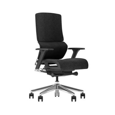 Imagem de Cadeira de Escritório Presidente Giratória NR17 Clarence Preta