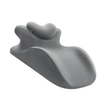 Imagem de Ｂｅｓｇａ Travesseiro de bruços, antiderrapante, confortável, multiuso, macio, suporte para pescoço, almofada para apartamento, casa, assistir filmes, Cinza