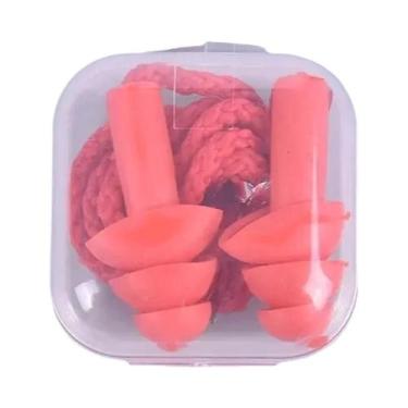 Imagem de Tampões De Ouvido De Silicone Com Redução De Ruído, Natação, Mergulho,