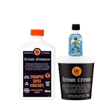 Imagem de Kit Lola Dream Cream Sh 250ml + Masc 200ml + Danos Vorazes Óleo Repara
