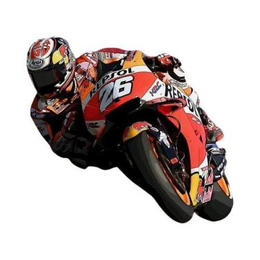 Imagem de MotoGP Fan Modern Motorcycle Racing Sports Celebridade Arte De Parede 