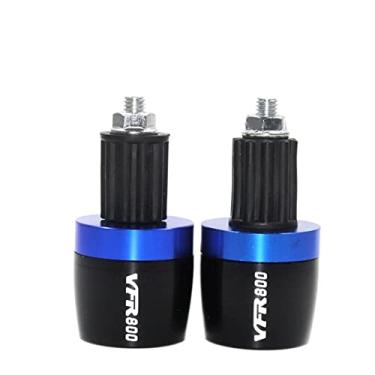 Imagem de Extremidades de manoplas de guidão de motocicleta, tampas de extremidade de manoplas, acessórios deslizantes de peso para VFR800 VFR800FIWI/VTEC/F 1998-2020