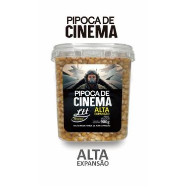 Imagem de Milho de Pipoca De Cinema Alta Expansão 900g No Pote LTT OFICIAL Marca