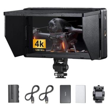 Imagem de Monitor de campo da câmera Godox GM55 de 5,5 polegadas 4K HDMI 410nit