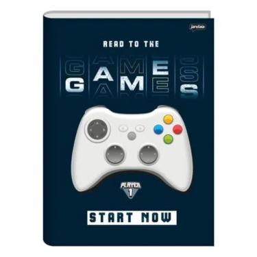 Imagem de Caderno Brochura Universitário A4 Capa Dura 1 Matéria 80 Folhas Player 1 Jandaia Estampa 2