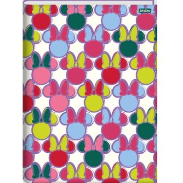 Imagem de Caderno Brochura Capa Dura Universitário Minnie Arts 80 Folhas Jandaia Estampa 2
