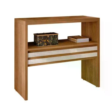 Imagem de Aparador Etina Mdf Freijó E Off White 90cm