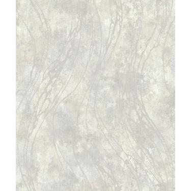 Imagem de Papel de Parede Time Abstrato Cinza TJ3106