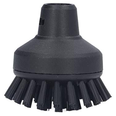 Imagem de MUNEFE Steam Cleaner Round Brush, Cleaning Brush Replacement, Steam Cleaner Round Nylon Brush Set for Karchers SC1 SC2 SC3