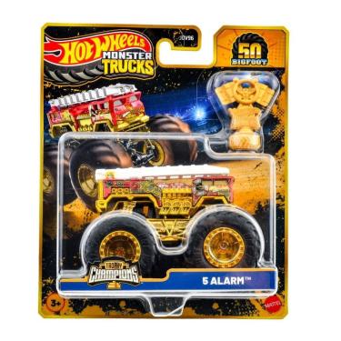 Imagem de Hot Wheels 5Alarm Monster Truck 50 Anos 1:64 - Mattel JDW00