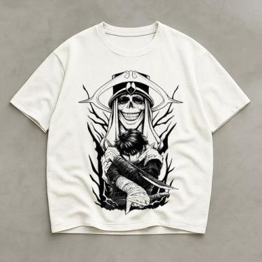 Imagem de Camiseta Oversized Academia Estampada Anime Moda Estilo Solo - Helvog,
