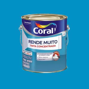 Imagem de Tinta Acrílica Coral Rende Muito Sem cheiro 3,60L - Cores - Tintas Cor