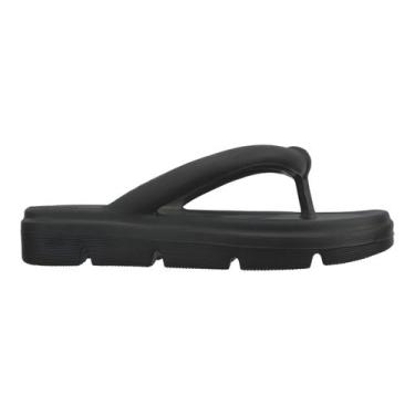 Imagem de Chinelo ortopédico usaflex poofy original antiderrapante, Preto, 35