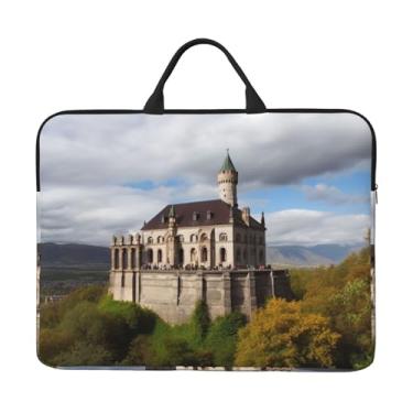 Imagem de Capa para laptop Monumentos Históricos da Armênia, bolsa de transporte de computador de 14 polegadas, à prova de choque, capa protetora para notebook, bolsa portátil para laptop à prova d'água para
