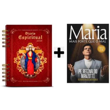 Imagem de Kit Livros físico,Diário Espiritual 2026 Capa Clássica + Maria Mais Fo