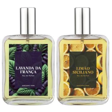 Imagem de Kit Perfume Masc. Lavanda E Limão Siciliano Radiante 100Ml - Essência 