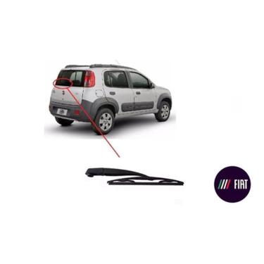 Imagem de Braço Limpador Traseiro E Palheta Fiat Novo Uno