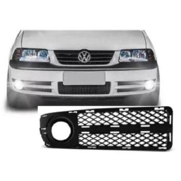 Imagem de Kit Grade Parachoque Milha Gol G3 2005 Fase 2 Furo