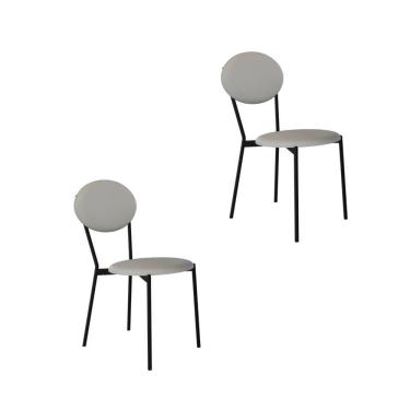 Imagem de Cadeira Vintage Elipse Fixa C-4 Pes 430 X 535 X 860 Mm C-2 Un. Cn.saturno Off White Cn.saturno Off White