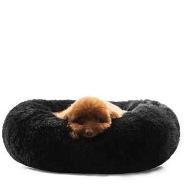 Imagem de Cama de cachorro HACHIKITTY Calming Donut Cuddler para cães de médio/g
