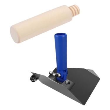 Imagem de ShengQuanHao Desempenadeira de canto interno de aço inoxidável, faca de canto de gesso em ângulo reto, reparo de parede e modelagem