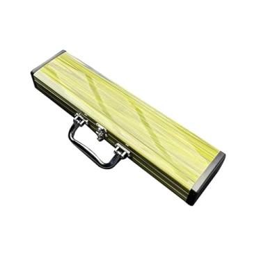 Imagem de menolana Estojo de flauta de bambu, estojo protetor com alça, acessórios, caixa de transporte, caixa de flauta de dura para apresentação, presente de, S