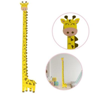 Imagem de Régua do crescimento infantil girafa em EVA - medir altura - Piffer