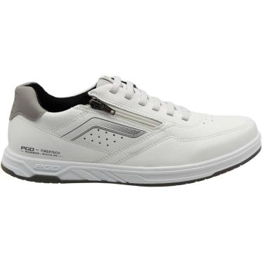 Imagem de Sapatênis Pegada Microfibra Zíper Lateral Fibertech Masculino