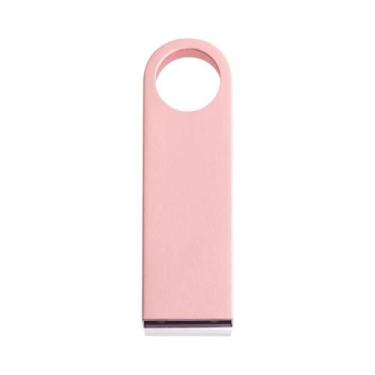 Imagem de Pen Drive USB De Metal Colorido Com Chaveiro, Memória De 128GB, 64GB, 