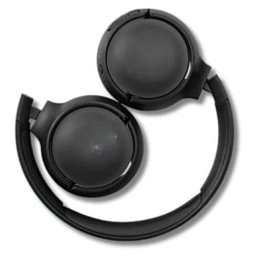 Imagem de Fone de Ouvido Sem Fio Bluetooth Tipo Headset � �udio Est�reo, Microfone Integrado, Conex�o Multipontos, Design Confort�vel, Preto