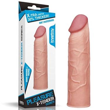 Imagem de Capa Peniana Extensora em CyberSkin X-Tender 17,5cm - Lovetoy