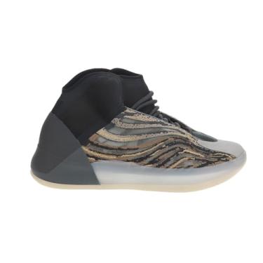 Imagem de adidas Yeezy Qntm Tênis masculino casual com cadarço - Verde, Matiz âmbar/âmbar Ti âmbar, 45