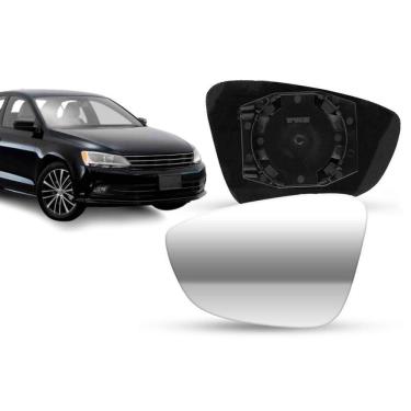 Imagem de Lente De Retrovisor Com Base Jetta 11-16 Lado Esquerdo