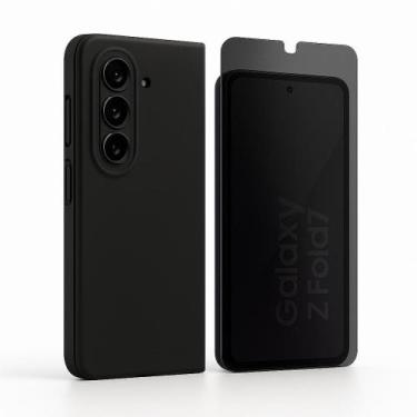 Imagem de Capa Slim Para Samsung Galaxy Z Fold 7 + Pelicula Privacy - GR Global 