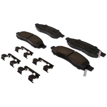 Imagem de ACDelco Conjunto de pastilhas de freio a disco dianteiro de cerâmica Gold 17D1015CHF1