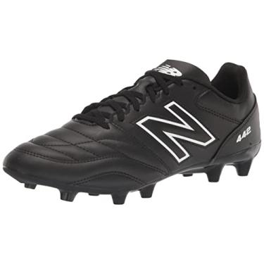 Imagem de New Balance Tênis de futebol masculino 442 Academy Fg V2, Preto/branco, 37