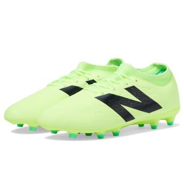 Imagem de New Balance Tênis de futebol unissex Tekela Magique Fg V4+, Glo de limão descolorido/folha de limão/preto, 14 Wide Women/12.5 Men
