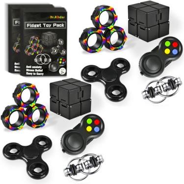 Imagem de Conjunto de brinquedos Fidget Dr.Kbder para crianças e adultos com aut