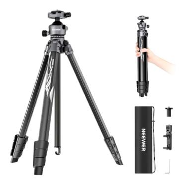 Imagem de Tripé De Viagem Em Alumínio Com Cabeça De Bola, Leve E Compacto Para Fotografia E Vídeo, Suporte Estável Para Câmeras DSLR E Mirrorless, Ajuste Rápido E Portabilidade – 10103491