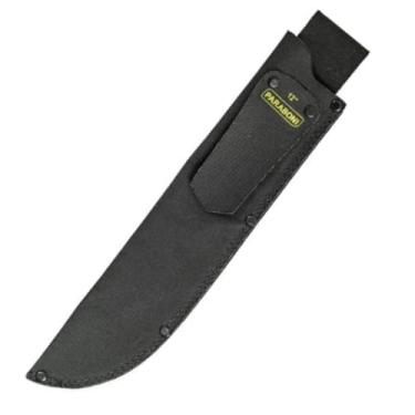 Imagem de Bainha para Facão 18'' Preto Paraboni com Alça de Cinto Proteção Durabilidade Praticidade