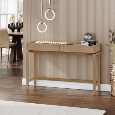 Imagem de Aparador 2 Gavetas Linha Barcelona Madeira Maciça Finestra Móveis, Tau