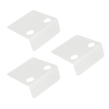 Imagem de Suporte para Câmera de Vigilância de Parede, Conjunto de Prateleira de Parede para Câmera Flutuante, 3 Peças, à Prova d'água, Sem Broca, Suporte para Câmera para Loja