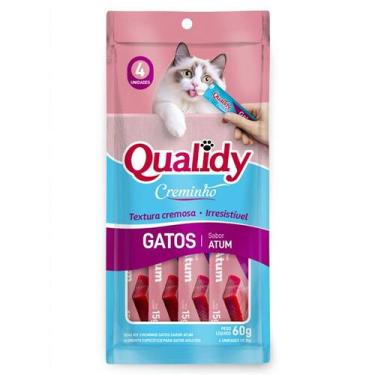 Imagem de Qualidy Creminho Para Gatos Sabor Atum - 4 Unidades de 15g - no-brand
