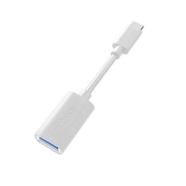 Imagem de MaGeek Adaptador USB C para USB 3.0, USB-C para USB, Thunderbolt 3 para USB fêmea OTG compatível com MacBook Pro 2019/18, MacBook Air 2020, iPad Pro 2020, Galaxy S20+ e mais [branco]
