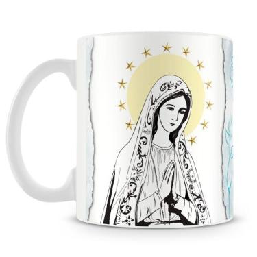 Imagem de Caneca Personalizada com Oração de Nossa Senhora de Fátima - Modelo 2 