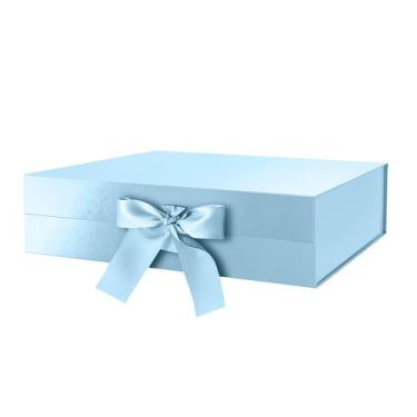 Imagem de Caixa de presente GREEN BEAN Large com tampa 34,3x25,4x8,9 cm Baby Blu