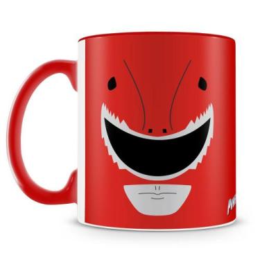 Imagem de Caneca Power Rangers Ranger Vermelho - Porcelana Personalizada - Amo C